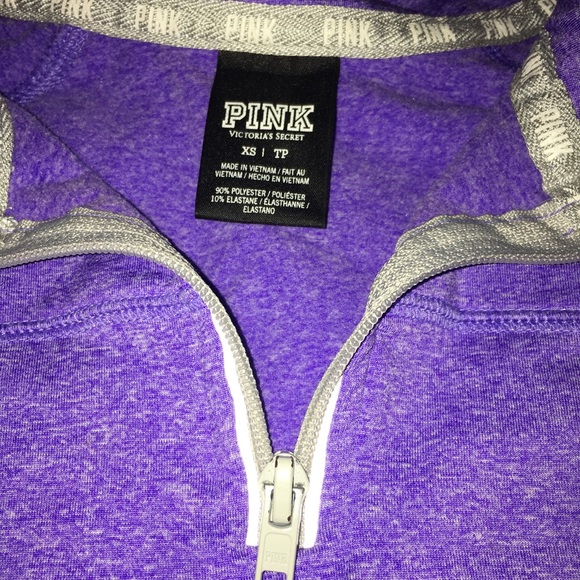 Victoria Secret Pink quarter zip jacket - Picture 2 of 3
